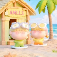 Nouveauté 2026 Amlls Studio Amlls Surf Diary Minis Blind Bag Amlls Beans Blind Box Figurine en vinyle pour collection et décoration intérieure