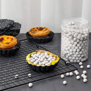 XLR Hot Selling <strong>Ceramic</strong> Pie Weights <strong>Baking</strong> Round Beads Reusable Stoneware Blind Bake <strong>Beans</strong> for Tarts - Product Image 1
