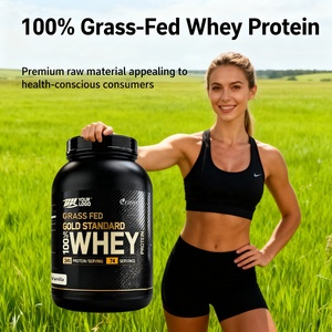 OEM/ODM Otla Beslenen Peynir Altı Suyu Proteini Tozu Yapay Katkı Maddesi İçermez, 24G <span class=keywords><strong>Protein</strong></span> Peynir Altı Suyu Karışımı Antrenman Öncesi ve Antrenman Sonrası İyileşme İçin - Product Image 2