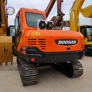 Miniexcavadora de cadenas Doosan DH80 DX60 DH55 DH60 con excelente flexibilidad, bomba hidráulica original en venta, China, barata - Product Image 1