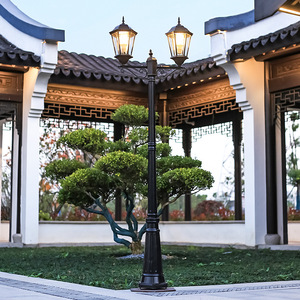 Profesional al por mayor de fabricación de iluminación decorativa al aire libre antiguo 3M poste de la lámpara poste Led jardín calle poste de luz - Product Image 1