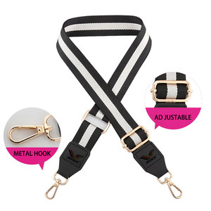 Chứng nhận Grs dây đeo vai rộng có thể điều chỉnh thay thế vành đai Guitar phong cách chéo cơ thể túi xách ví dây đeo Polyester Vải - Product Image 1