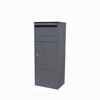 Boîte de livraison express JH-Mech avec serrure en acier automobile, étanche, antivol, boîte de livraison de colis extérieure ultra grande