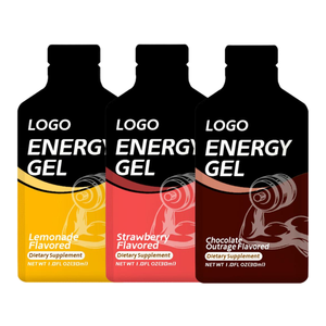OEM ODM Sports Nutrition Energy Gel con Aminoácidos Electrolytes Energy Booster Gel Suplemento deportivo - Product Image 1