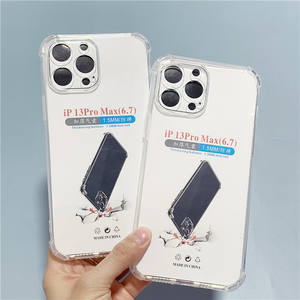 Funda anticaídas de cuatro esquinas para iPhone 16, transparente, de cobertura total, de silicona TPU, compatible con iPhone 15. - Product Image 3