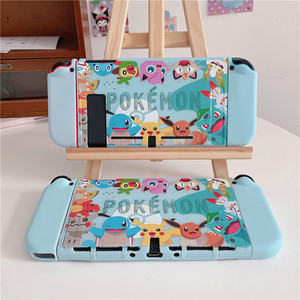 เคสซิลิโคนลายการ์ตูนโปเกมอนสำหรับนินเท็นเท็นสวิตซ์โอแอลเคสแยกเกมคอนโซลสำหรับผู้ชายและผู้หญิงเคสป้องกันแบบนิ่ม - Product Image 1