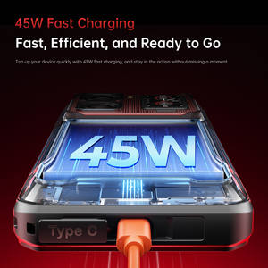 OUKITEL WP300 <span class=keywords><strong>5G</strong></span> téléphone portable extérieur 16000mah grande batterie 45W Charge rapide 108MP caméra modulaire lumière écouteurs robuste téléphone portable - Product Image 4