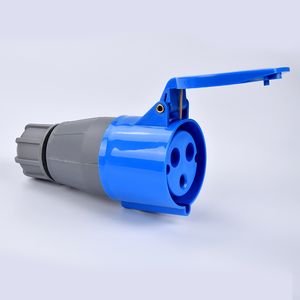 IP44 cắm giấu hàng không kết nối điện và chính 3 nam Splitter Coupler 32A công nghiệp Ổ cắm điện - Product Image 4