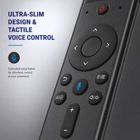 Télécommande TV à commande vocale à code fixe KEYUAN TY-13F avec portée de 20 m et piles AAA
