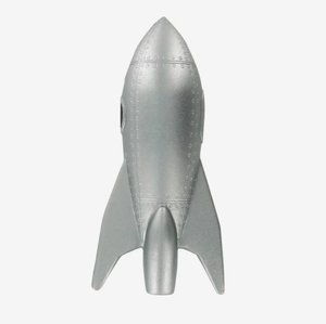 Balles anti-stress personnalisées en forme de fusée, jouets à presser en forme de vaisseaux spatiaux, avec logo promotionnel, cadeau en gros - Product Image 6
