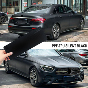 Pellicola Protettiva per Carrozzeria Auto XTFF PPF TPU SILENT BLACK 7.5mil, Cambio Colore, Anti-UV, Auto-Riparante, in Rotolo - Product Image 1