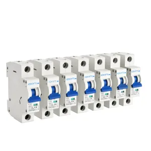 DC Breaker 4P 1000v DC MCB 16A 32A 63A 2P 500V DC Disjuntor Disyuntor Solar PV Breaker Solar MCB