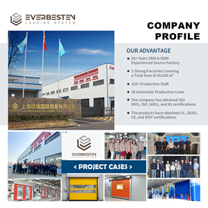 Puerta Rápida Enrollable Everbesten de Alta Velocidad <span class=keywords><strong>Sin</strong></span> Barras Antiviento para Uso en Centros Logísticos y Fábricas Interiores - Product Image 6