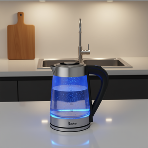 Hervidor eléctrico Zokop de 2,5 l, 1500 W, de vidrio, con apagado automático, calentador de agua doméstico - Product Image 2