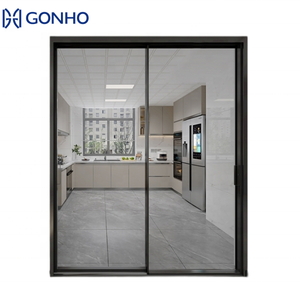 GONHO Offre Spéciale Australian Standard Bandes d'isolation thermique en verre trempé à économie d'énergie portes coulissantes en verre d'<span class=keywords><strong>occasion</strong></span> - Product Image 3