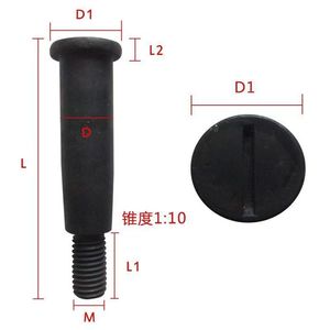 Vis de couplage M12 M16, vis de dégagement élastique, vis d'amortissement pour goujons de support, goujons de pompe à eau - Product Image 1