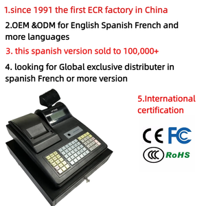 Meilleure vente LongFly 64 touches clavier électronique système de point de vente caisse à l'ancienne terminal de point de vente pour l'Espagne - Product Image 2