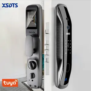 Security Smart Door Lock Password Electronic Locks Key IC Card Unlock APP Camera Electronic Lock