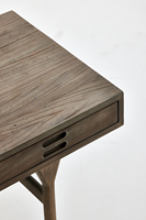 Maison ancienne ferme campagne française mobilier naturel console classique en bois avec tiroir de rangement
