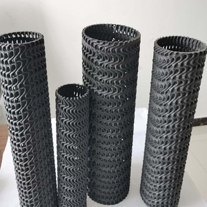 Tuyau de drainage perforé en PEHD avec enveloppe <span class=keywords><strong>géotextile</strong></span> – Tube rigide pour fossé aveugle, idéal pour drainage français, fondations et écoulement d'eau sur pente - Product Image 4