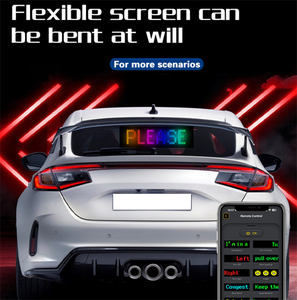 Pantalla Mágica Flexible de 16*64 Píxeles = 1024 Luces, Tamaño del Producto: 9.2*37.4 cm, Potencia: 5V2 10T, con Cable USB de 4.5 m de Largo, Efecto Mágico - Product Image 2