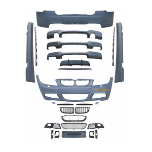 Kit carrosserie <span class=keywords><strong>E90</strong></span> modifié Mt Bodykit <span class=keywords><strong>318i</strong></span> M-Tech, pare-chocs complet et jupes latérales pour <span class=keywords><strong>BMW</strong></span> Série 3 <span class=keywords><strong>2005</strong></span>-2007 - Product Image 2
