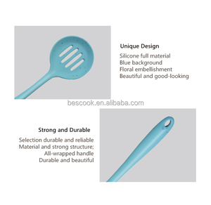 Juego de cucharas de silicona resistentes al calor personalizables, nuevos accesorios de cocina para cocinar, utensilios esenciales para una mejor cocina - Product Image 4