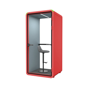 Hotel Lobby <b>Sound</b> Insulation Office Pod Single Person Acoustic Call Booth Silent Work Pod For Business Guest - Product Image 2
