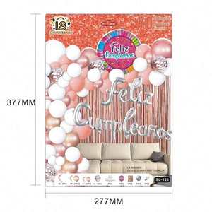 Arco de Globos Decorativos Metálicos de Látex para Fiestas Infantiles - Product Image 3