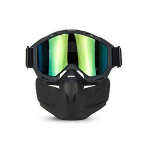 Le <span class=keywords><strong>masque</strong></span> de motocross détachable noir populaire peut être personnalisé avec LOGO et lunettes de couleur - Product Image 6