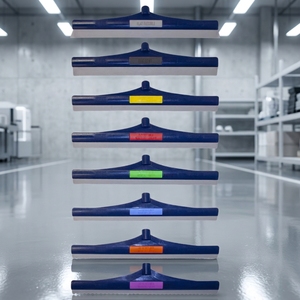 Master Epoxy Flooring Tools 24 Inch Speed Rubber <strong>Squeegee</strong> Light Weight Notched Blade <strong>Floor</strong> <strong>Squeegee</strong> for Epoxy - Product Image 1