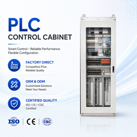Armoire de commande industrielle personnalisée pour PLC, panneau de commande d'automatisation électrique professionnel avec PLC Siemens Schneider et HMI