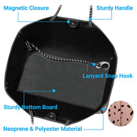 Sac fourre-tout isotherme imperméable pour femme, grande capacité, haute qualité, imprimé léopard, fermeture ouverte, sac de plage d'été