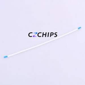 JS05A-06P-200-4-8 FFC Cable (Flexible Flat Cable) P=0.5mm Connector 6P 0.5mm 0.3mm Non-Inverting - Product Image 2