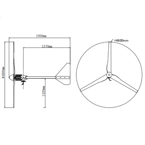กังหันลม NE-L 3KW สำหรับใช้งานทางทะเล - Product Image 4