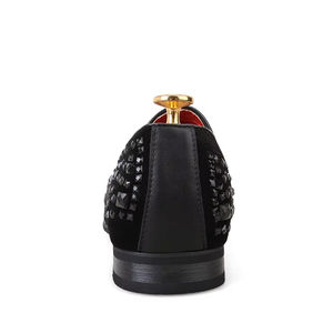 Zapatos Oxford de Cuero Genuino para Hombre, Estilo Italiano de Alta Gama, Hechos a Mano, para Boda, con Cierre Deslizante, Otoño, Ligeros, Bordados, Camuflaje - Product Image 4