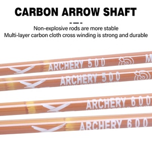 <span class=keywords><strong>ลูก</strong></span><span class=keywords><strong>ศร</strong></span>คาร์บอนไม้ไผ่ SPG สำหรับยิงธนูแบบดั้งเดิม ใช้กับธนู Recurve ขนไก่งวง พร้อม Nock Rest ความแข็ง 500 Spine ความยาว 32 นิ้ว พร้อมหัว<span class=keywords><strong>ลูก</strong></span><span class=keywords><strong>ศร</strong></span>สำรอง - Product Image 4