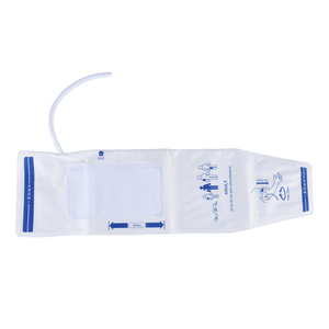 Manchette NIBP jetable adulte 23-33cm manchette <span class=keywords><strong>de</strong></span> pression artérielle à tube unique matériau non tissé souple avec prix d'usine - Product Image 5