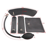 Lot de 5 outils gonflables pour déverrouillage d'urgence et démontage de panneaux de porte de véhicules