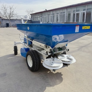 Two Disc Agricultural <strong>Fertiliser</strong> and Seed <strong>Spreader</strong> <strong>Lawn</strong> <strong>Fertiliser</strong> <strong>Spreader</strong> Lime <strong>Spreader</strong> - Product Image 1