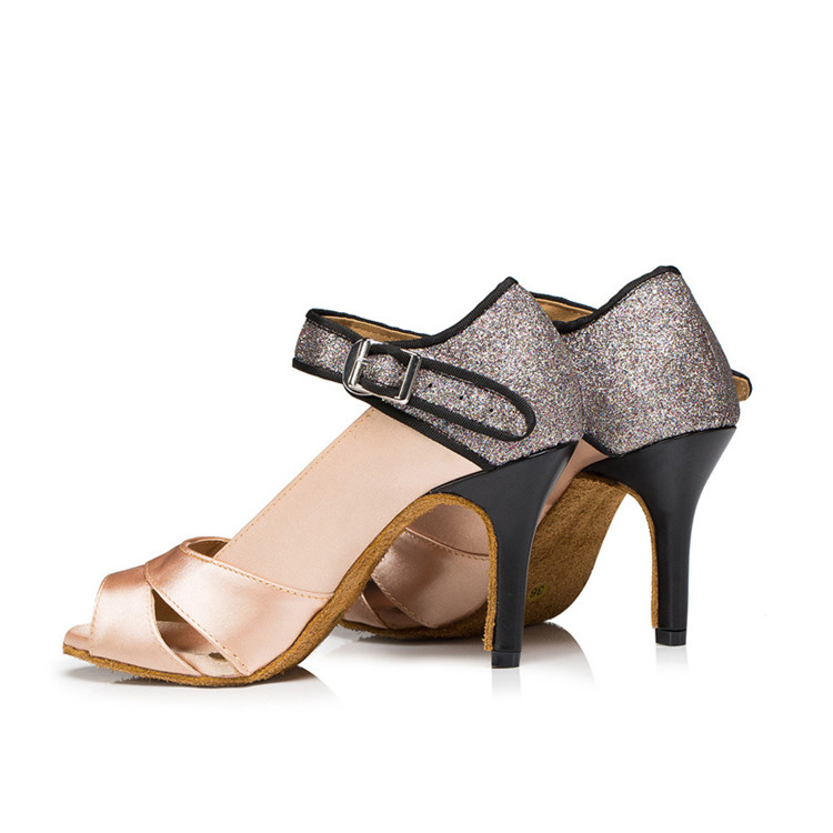 Women Professional Dancing Shoes High Heel Ladies Ballroom Cheap Latin Dance Shoes