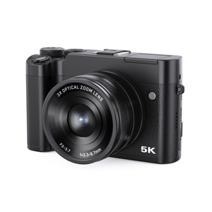 Appareil photo numérique 2026 avec flash LED, caméscope <span class=keywords><strong>Super</strong></span> 5K, caméra optique HD de haute qualité 64MP pour diffusion vidéo en direct - Product Image 3