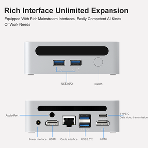 Gaming PC Gamer AMD r-yzen 9 5900HX 7730U 5825U Mini PC Windows11 Pro <span class=keywords><strong>DDR4</strong></span> 3200MHz Mini Computadora Barebone 8K WiFi6 BT5.2 - Product Image 5