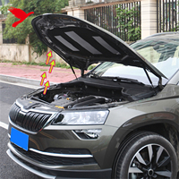 Pour Skoda Karoq 2017-2023 Accessoires Auto Vérins Hydrauliques de Capot Avant Supports de Levage Amortisseurs à Gaz Ressorts 2 Pièces