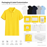 Kledingstukken met aangepast logo, poloshirts voor heren en dames, premium 100% gekamd katoen, private label, bedrijfsuniform, OEM, ODM, golf poloshirts, groothandel