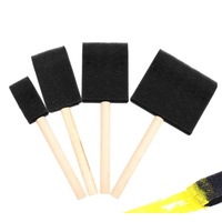 Ensemble de tampons à éponge pour enfants, outil de peinture par frottement pour graffitis DIY, fournitures d'art et de dessin pour l'éducation préscolaire