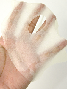 Hoja de máscara facial seca de tela de colágeno desechable OEM para el cuidado de la piel - Product Image 2