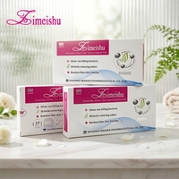 Zimeishu Protège-slip sans ailettes en coton biologique avec ions d'argent, absorption modérée, usage quotidien, santé gynécologique, contrôle des odeurs, ISO TUV