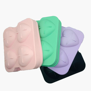 Moule à glaçons en silicone en forme de cœur pour whisky, congélation rapide, grande capacité, démoulage facile, qualité alimentaire certifiée LFGB, marque <span class=keywords><strong>Konbo</strong></span> - Product Image 1