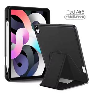 Funda Protectora para Tablet PC con Soporte Multifuncional y Ranura para Lápiz de Cuero PU y TPU Invisible en Oferta - Product Image 2